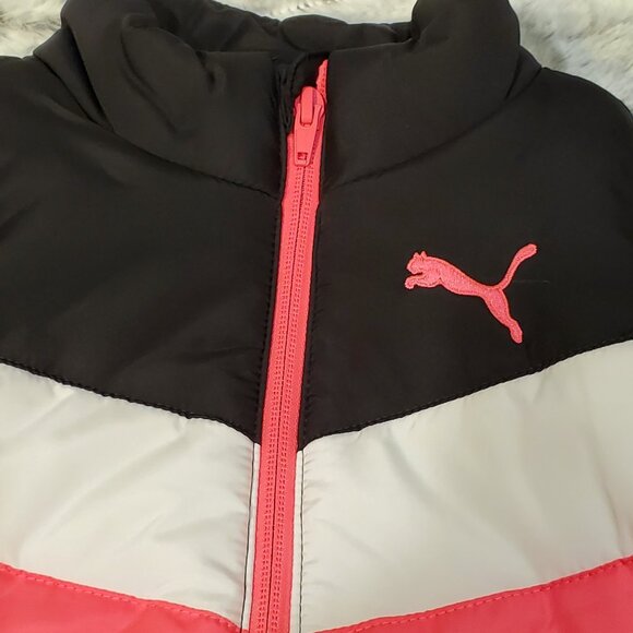 NWT: Puma Kids Girls 3 Piece Vest Set, XS-5/6 - Picture 3 of 12